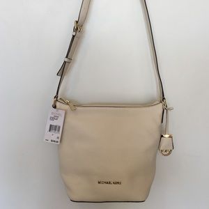 Michael Kors Bedford Dufflette Crossbody, Cream